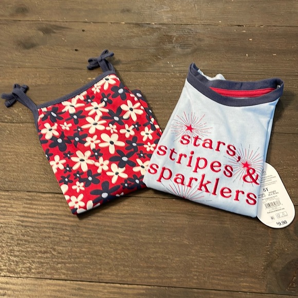 2 pack of patriotic T’s. 5T. - Picture 1 of 5